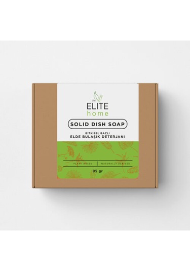 The Elite Home Bitkisel Bazlı Katı Elde Bulaşık Deterjanı 95 G