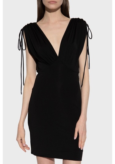 Versace Jeans Couture Bayan Elbise 74hao921 J0049 899 Siyah