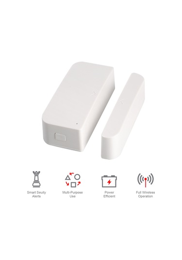 Anjiexun Tuya Wifi Akıllı Kapı Sensörü Anahtarı Kolu Pencere Alarmı