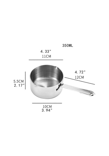 Sıcak Yağ Tavası Kolay Temizlenebilir Çok Amaçlı Tencere İndüksiyonlu Ocak Rvs Kamp Diğer