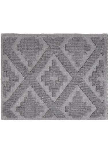 Evidea Soft Nil 2'li Banyo Paspası - Gri - 60x100 Cm + 50x60 Cm Gri