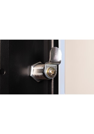 Lande 18u 19" Duvar Tipi Rack Kabinet Genişlik: 600 Mm Derinlik: 600 Mm Siyah