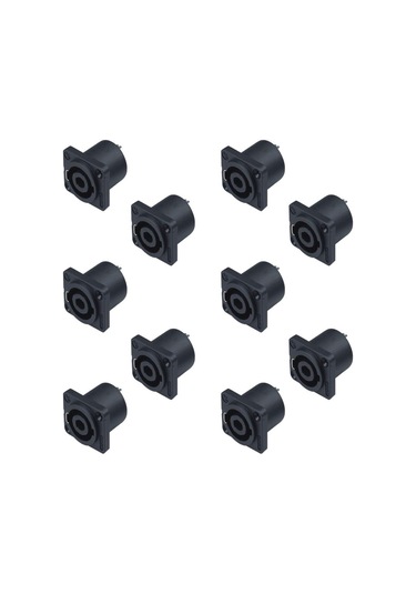 Losen Ld4015-1 Speakon Soket Konnektör Kare 10 Lu Paket