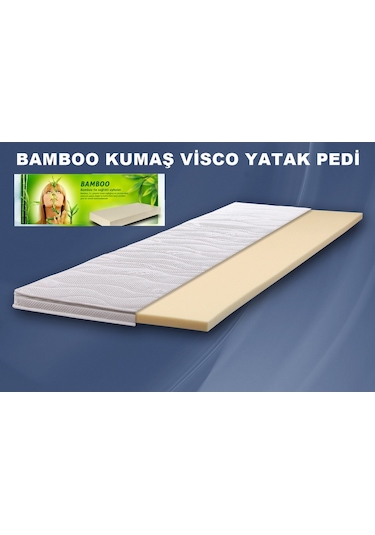 Babyhopeankara 70X170 Visco Pooly Bamboo Visco Yatak Pedi Ped Yatak