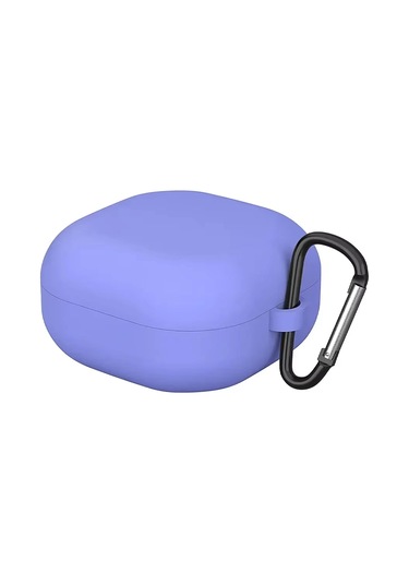 Forzacase Samsung Galaxy Buds 2 Pro İle Uyumlu Anahtar Askılıklı Bluetooth Kulaklık Kılıfı - Fc1107 Lila