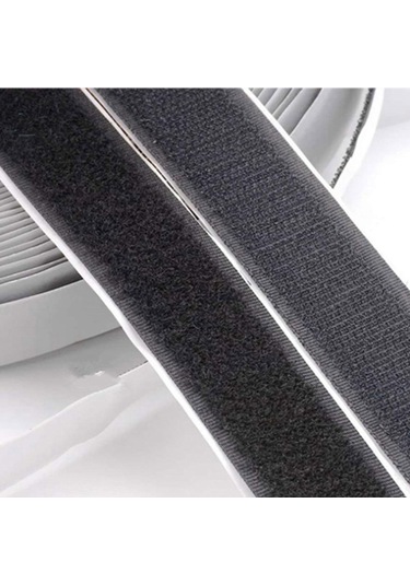 Siyah 1pc Çift Taraflı Yapışkan 1m Çift Taraflı Yapışkan