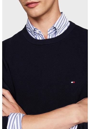 Tommy Hilfiger Erkek Kazak Mw0mw36347 Dw5 Lacivert Lacivert Tommy Hilfiger Erkek Kazak Mw0mw36347 Dw5 Lacivert Lacivert