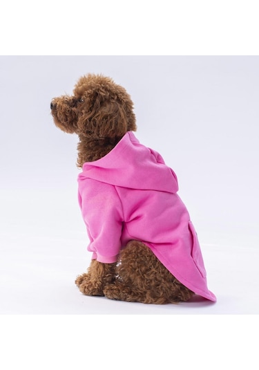 Pettrend Panda Kanguru Cepli Kedi-Köpek Hoodie- Sweatshirt