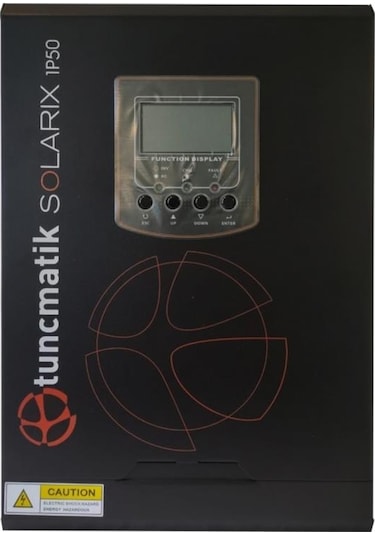 Tunçmatik Solarix 1 Kva 1KW 1000 Watt 12 Volt Pwm 50A Akıllı İnverter İnvertör - Dc