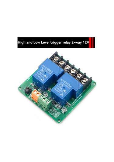 Youmex 12v 30a İki Yollu Röle Modülü, Optik Kopple Isolasyonlu, Yüksek/düşük Seviye Tetikleyici