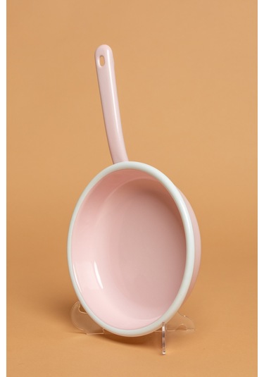 Rosa Di Verona Emaye Saplı Pembe Sahan Ebutay Pembe