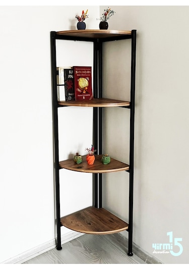 Köşe Kitaplık- Atlantik Çam Köşe Kitaplık & Raf