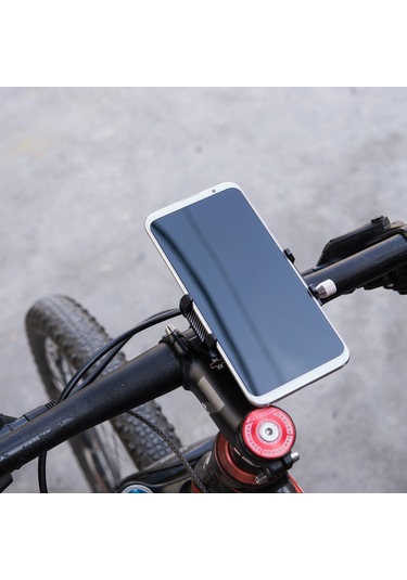 Ztto Z81 60-110mm Cep Telefonu Tutacağı Alüminyum Alaşımlı Bisiklet Bağlantısı Bisiklet Aksesuarları - Kırmızı