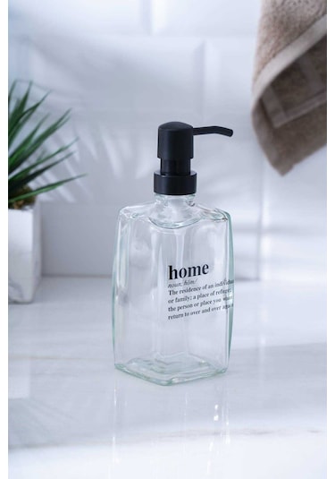 Acar Louvre Cam Sıvı Sabunluk 500 Ml Şeffaf