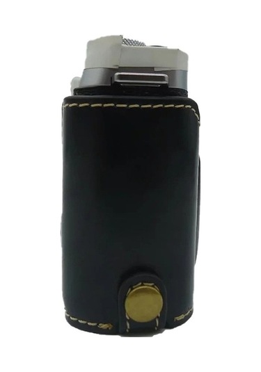 Pazly Fujifilm X-e4 İçin Siyah Pu Deri Alt Kasa, Pil Açma Tasarımlı Yarım Kapak