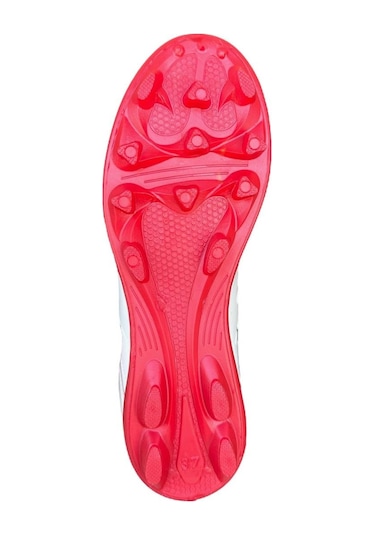 Erkek Krampon Dişli Futbol Ayakkabısı Beyaz - Kırmızı Beyaz - Kırmızı