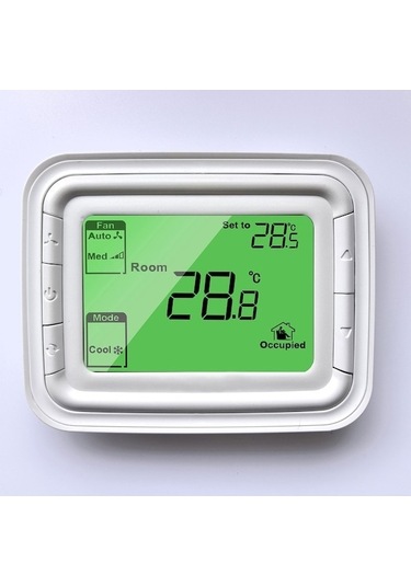 Ankatek Ve Termostat T6861 Springsun Sıcaklık Regülatörü Oda Lcd Kontrol Fan Dijital 9p 4k 2k/12p - Ji