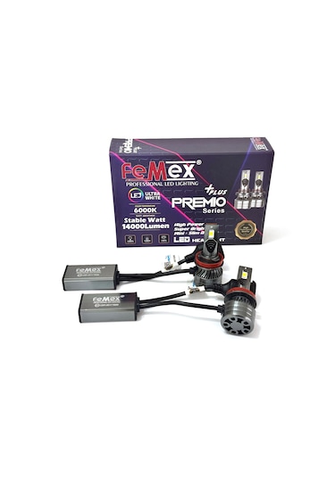 Bmw F10 5 Seri Led Xenon Uzun Far Aydınlatma Ampulu Femex Premio Plus 4570 H8/11