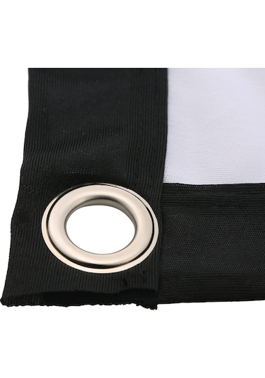 Wezone 150 İnç 16:9 Beyaz Projektör Perdesi - Işık Geçirmez, Katlanabilir Ve Kırık Iz Olmayan Tasarım