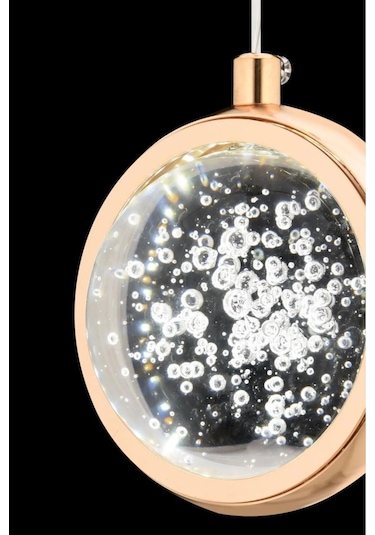 İstanbul Avize Dünya Tekli Gold Ledli Modern Lüx Aplik