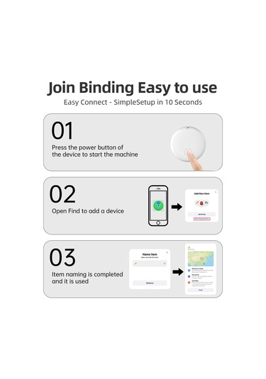 Geeksen F08 Bluetooth , Mfi Onaylı, Bul App İle Uyumlu, 10 Ay Standby, 4 Adet Siyah Paket