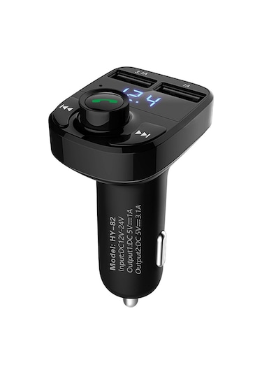 Fm Transmitter Bluetooth Araç Kiti Çakmaklık Mp3 Usb Sd