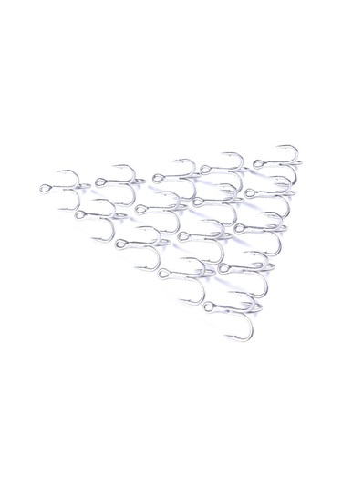 Hengjia Fh061 10pcs Üç Çeneli Tiz Kan Oluk Kancaları, Spesifikasyon: 2, Boyut:2