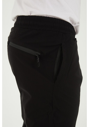 Camp Scoutland Camp546 Outdoor Tactical Su İticili Çok Cepli Likralı Erkek Yürüyüş Pantolonu Siyah