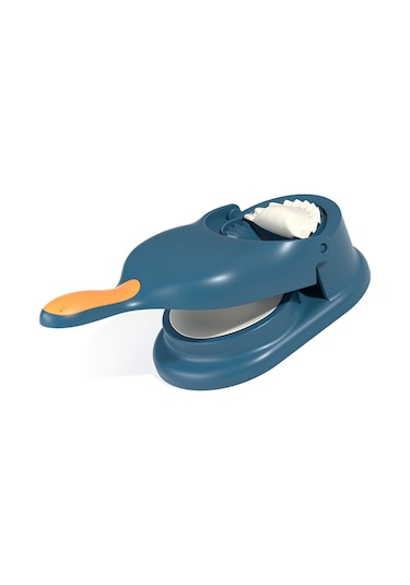 Kosona Mavi Ev Kullanıma İçin Manuel 2'li Manti Hamuru Sıkma Ve Sarma Aleti, Mutfak Zırhlı Plastik Hamur Kalıbı Diğer