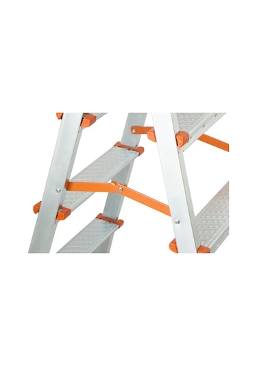 Asvera Metal Aktif Gaz Altı Kaynaklı 4+4 Profil Merdiven