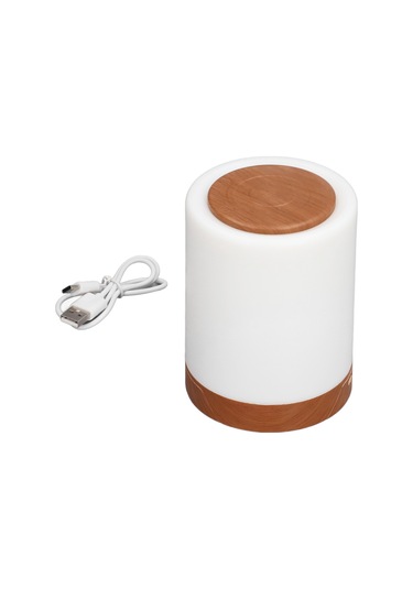 Dokunmatik Gece Lambası Usb Şarj Zamanlaması Rgb Renk Değiştiren Asılabilir Led Sıcak Ortam Lambası Yatak Odası Kampı İçin Diğer