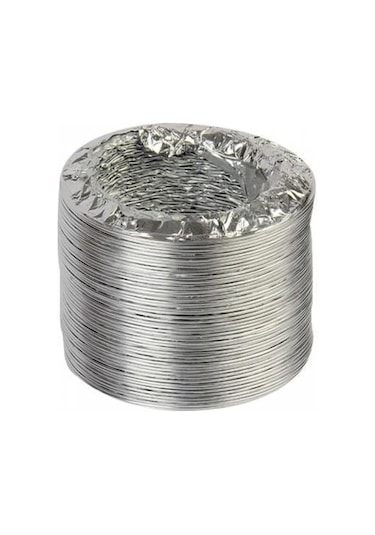 Kupa Alüminyum Aspiratör Borusu 120 MM. - 2 M