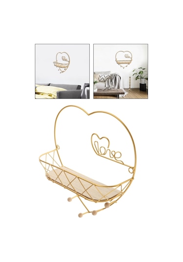 Suntek Demir Yüzer Raflar Mutfak Banyo Duvara Monte Raflar