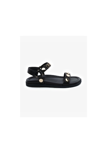 Greyder Kadın Siyah Hakiki Deri Sandalet 5y2cs34511 7651 Sıyah