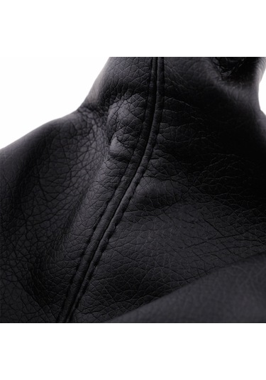 Dofolink Vw Passat B5 İçin 5 Vitesi Değişim Kolu Paspası - Siyah Pu Deri Dayanıklı Vites Kolu防尘套 Siyah