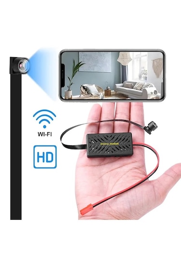 Mini Güvenlik Wifi Kamera Uzaktan İzleme-ses Dinleme-hafıza Kart