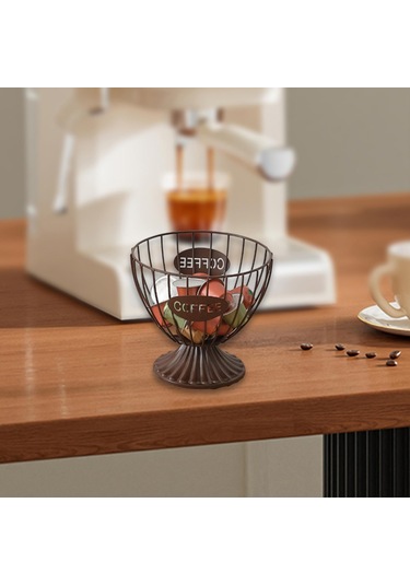 Homyl Kapsül Tutucu Pratik Kahve Pod Düzenleyici Tezgah Ofis Kahve