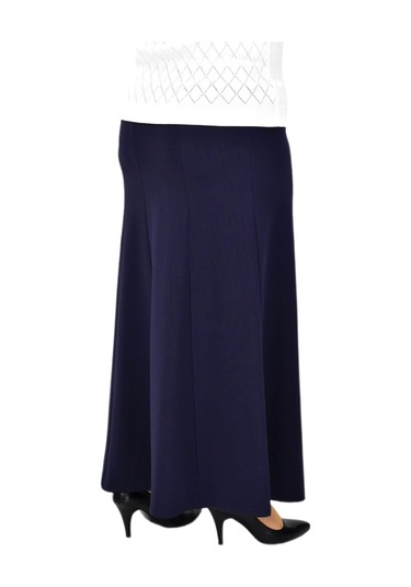 Kadın Kumaş Lastikli Kemer Balık Model Etek Bgl-st04204 Lacivert