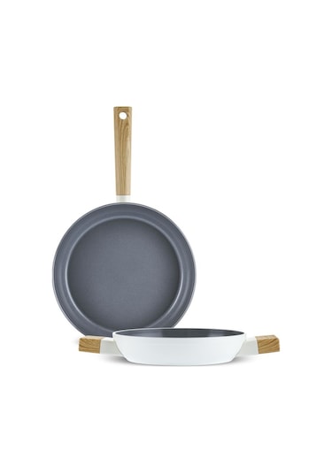 Karaca x Refika Swiss Crystal Creamy Wood Tava Sahan Set