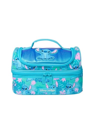 Yingfu Avustralya Smiggle Stitch Beslenme Çantası - Mavi Desen Mavi