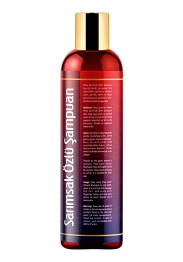 Poxy Kapalı Saçlara Özel Sarımsak Özlü Şampuan 400 ML