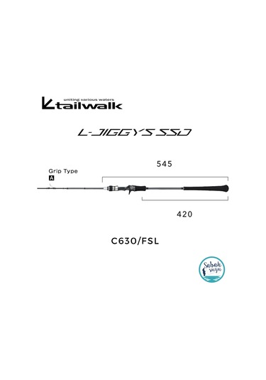 Tailwalk Ssd L-jiggys C630/fsl 1.90mt Max 100gr S2p Tetikli Light Jigging Kamış Standart