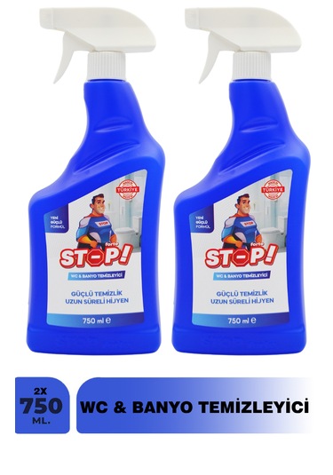Stop Forte 2'li Wc & Banyo Temizleyici