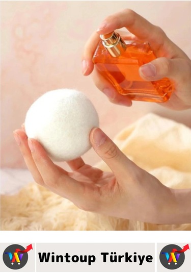 Kırışıklık Azaltan Hızlı Kuruma Sürtünme Engelleyen Çamaşır Makinesi Pratik Yün Kurutma Topu 3 Adet Çok Renkli