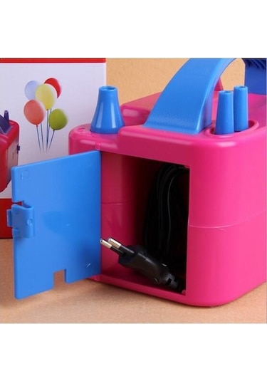 Çift Çıkışlı Balon Şişirme Makinası. Elektrikli Balon Pompası