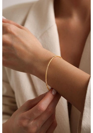 22 Ayar Ajda Müjde Bilezik 10 Gram T13585