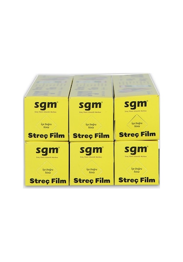 30 Metre Gıda Streç Film 6'lı Fırsat Paketi