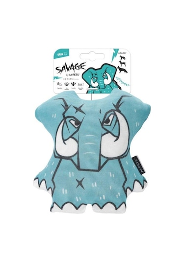 M-pets Savage Elephant Fil Peluş Köpek Oyuncağı 22x22 Cm