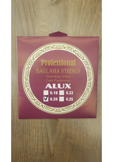 Alux Bağlama Teli 0.20 Mızrap Hediyeli