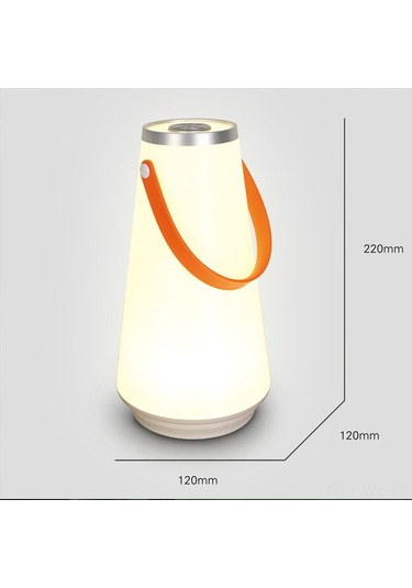 Wezone Usb Şarjlı Taşınabilir Led Lambası, Dokunmatik Kontrol, Parlaklık Ayarlı, Ev Dekorasyonu Ve Gece Işığı Td129 Diğer